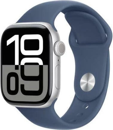 Smartwatch Apple Watch Serie 10 42mm, Silver, Denim