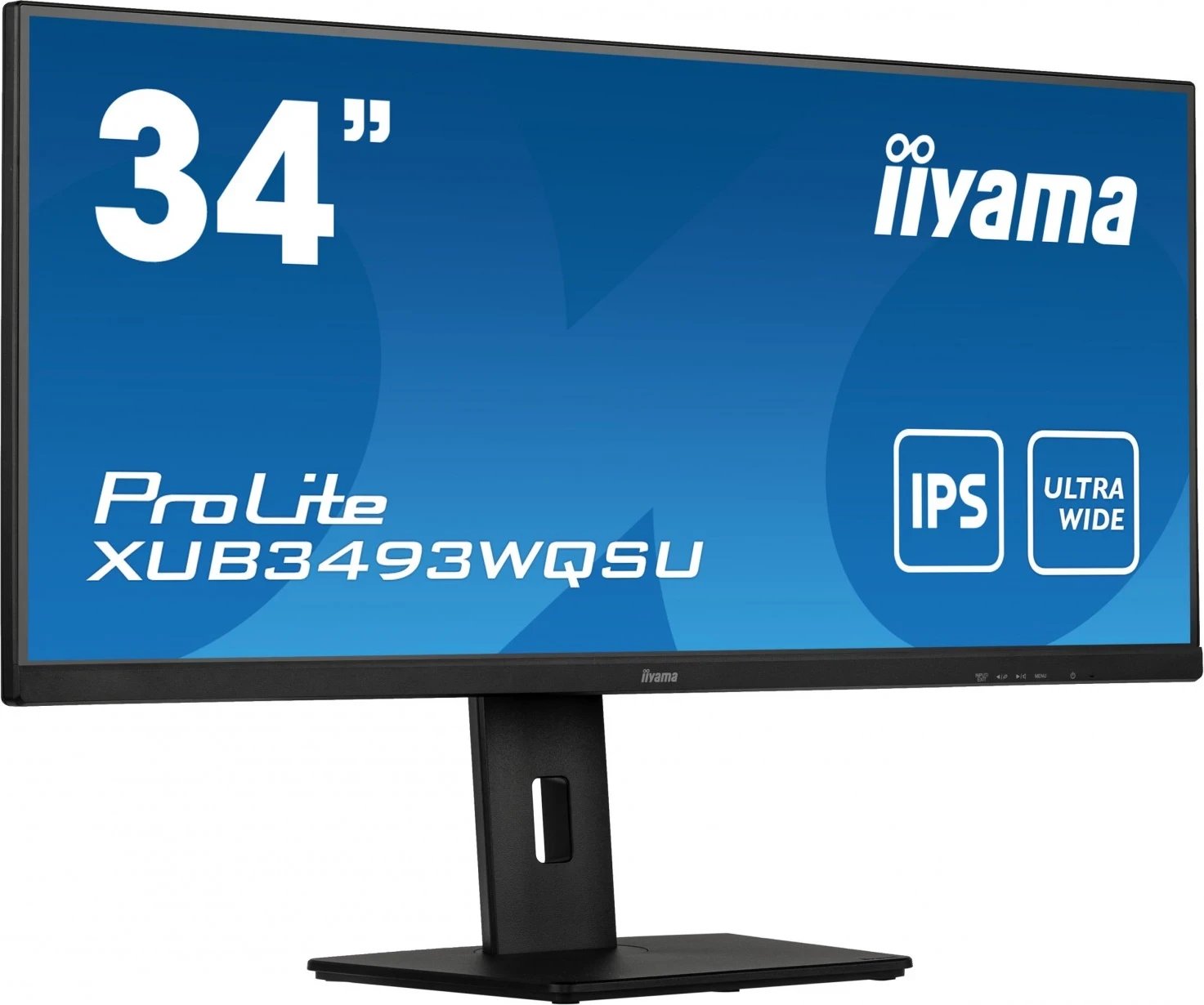 Monitor iiyama ProLite XUB3493WQSU, 34", Ultra Wide Quad HD, i zi