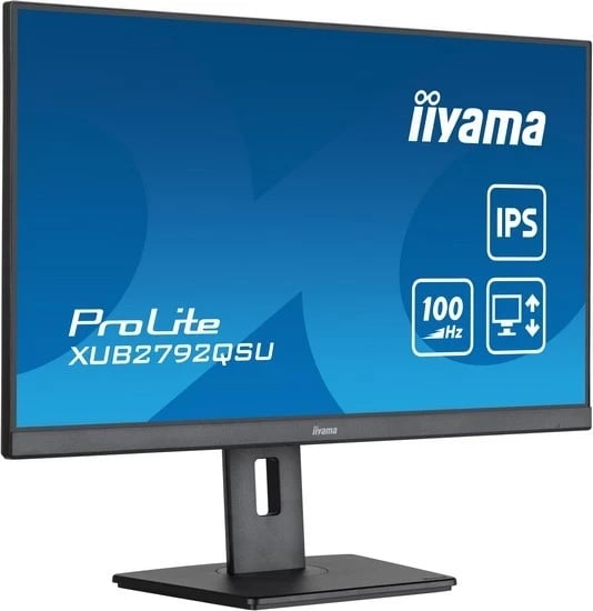 Monitor iiyama XUB2792QSU-B6, ngjyrë e zezë