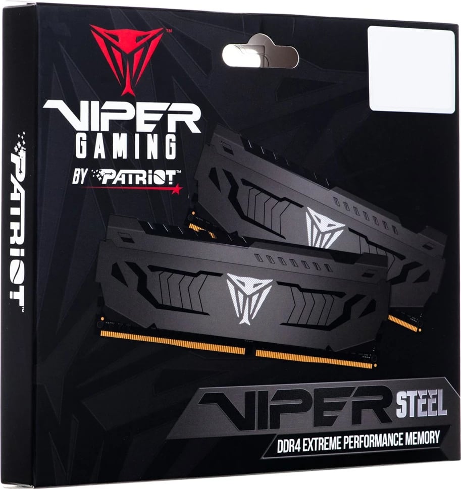 Memorie operative Patriot Viper Steel, DDR4 2x16GB, 3600MHz, CL18