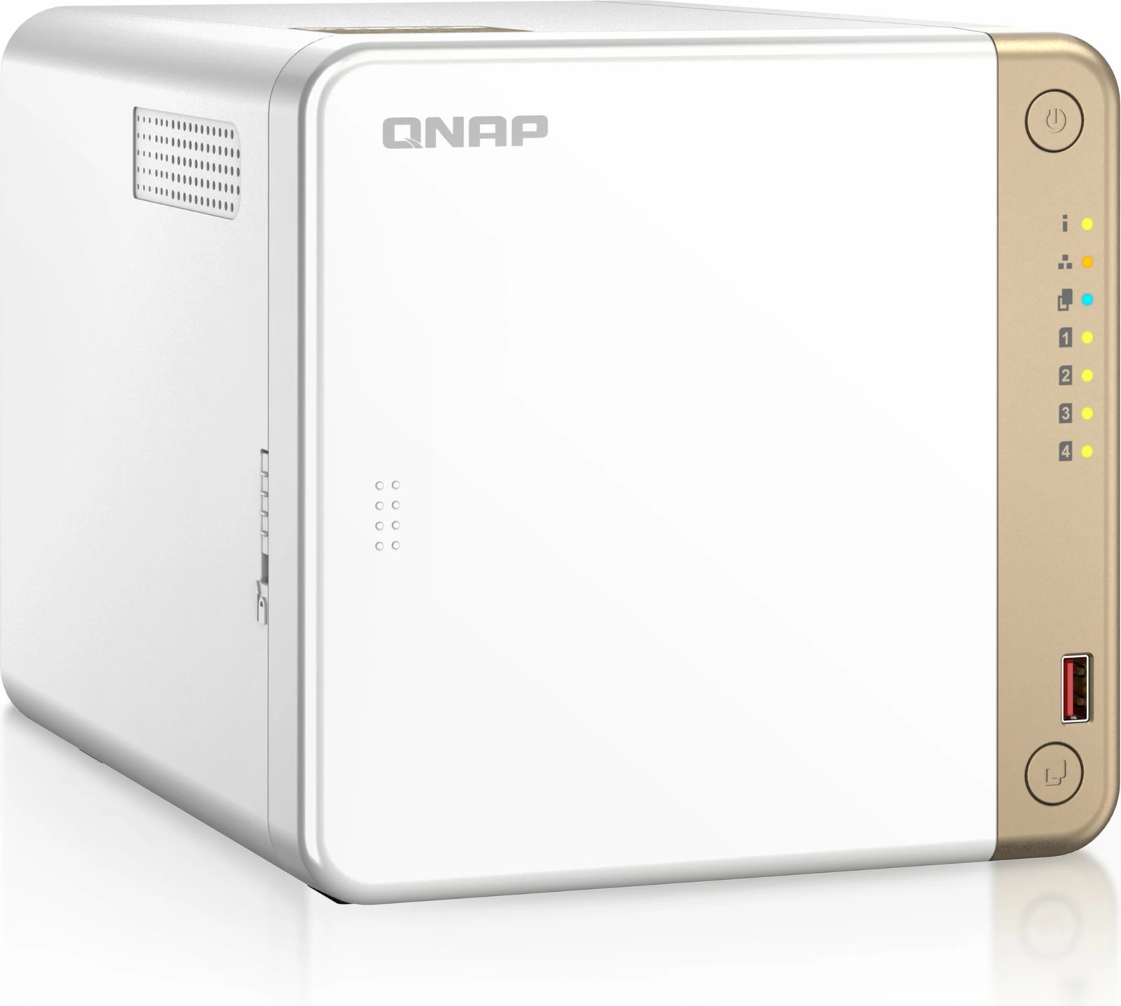 NAS QNAP TS-462-4G, Intel® Celeron®, N4505, Bardhë