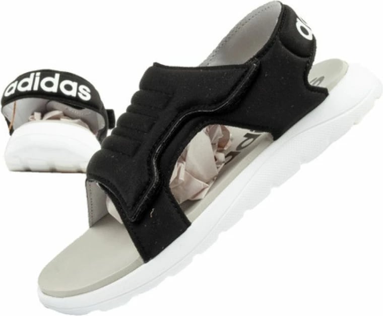 Sandale për fëmijë adidas, të zeza