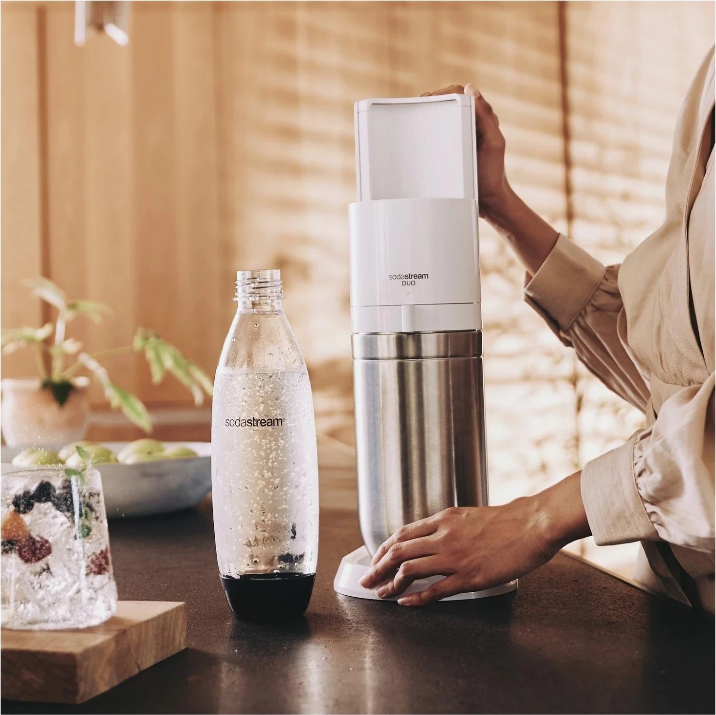 Saturatori SodaStream DUO, i bardhë