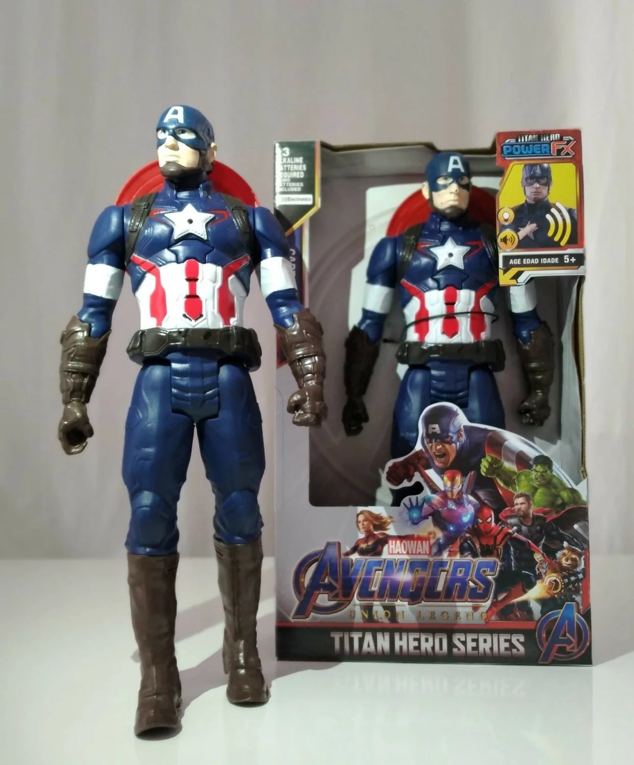 Figurë lodër Avengers Captain America, për djem