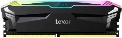 RAM Memorje Lexar ARES Gaming RGB, 16GB [2x8GB 3600MHz DDR4 CL16 DIMM], e zezë