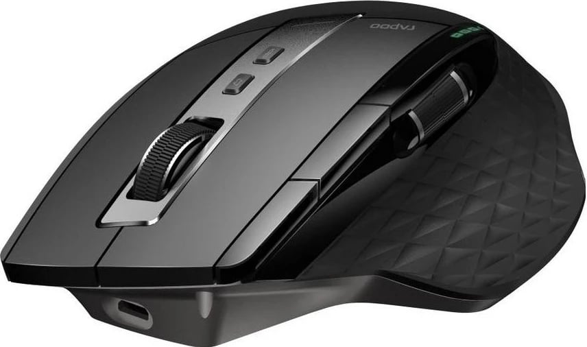 Maus Rapoo MT750S, pa kabllo, Bluetooth, 2.4 GHz, i zi