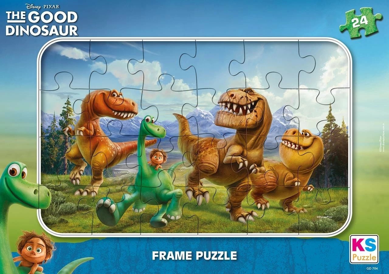 Puzzle për fëmijë KS Games, The Good Dinosaurs, 24 copë