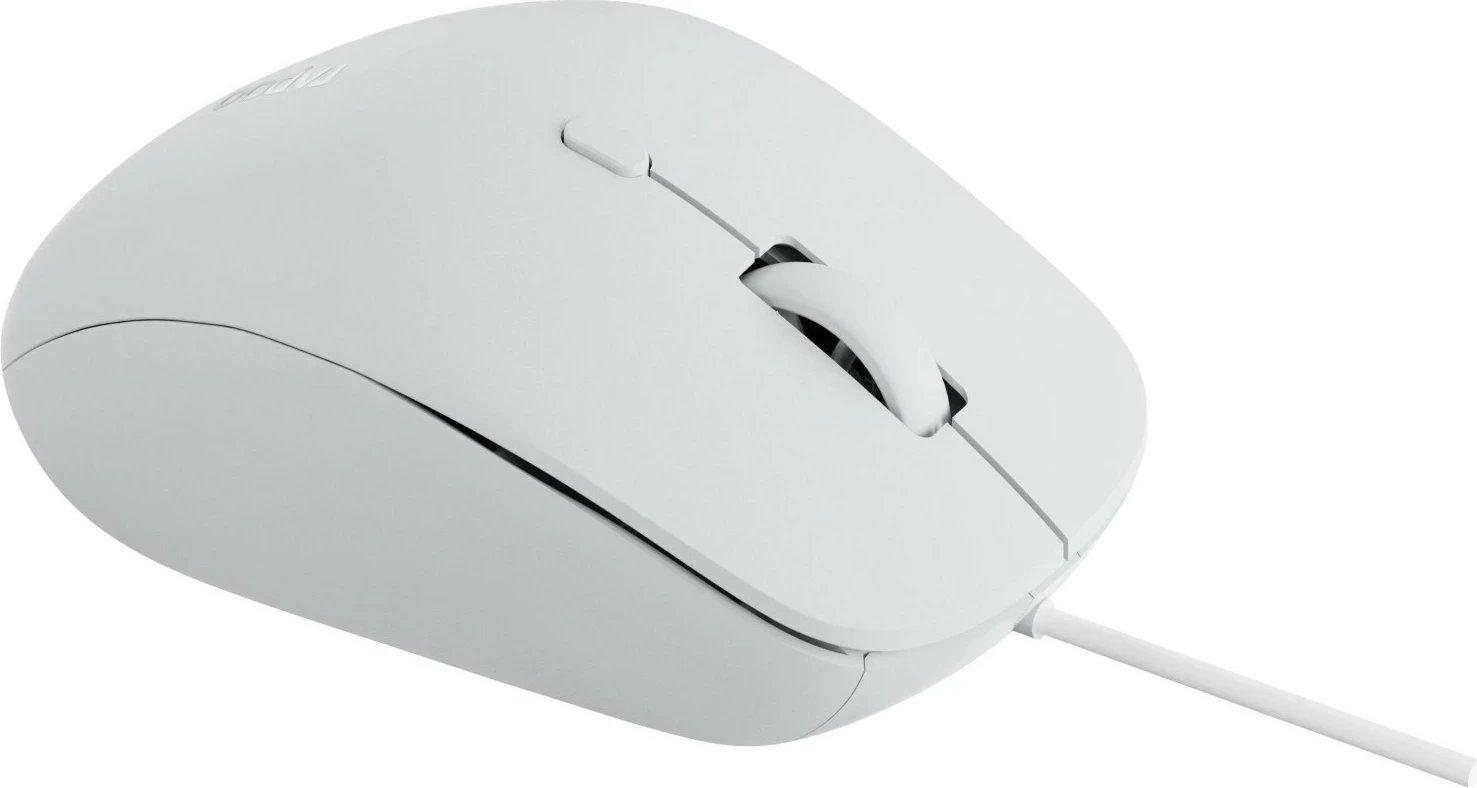 Maus Rapoo N500, ergonomik, 3600 DPI, i bardhë