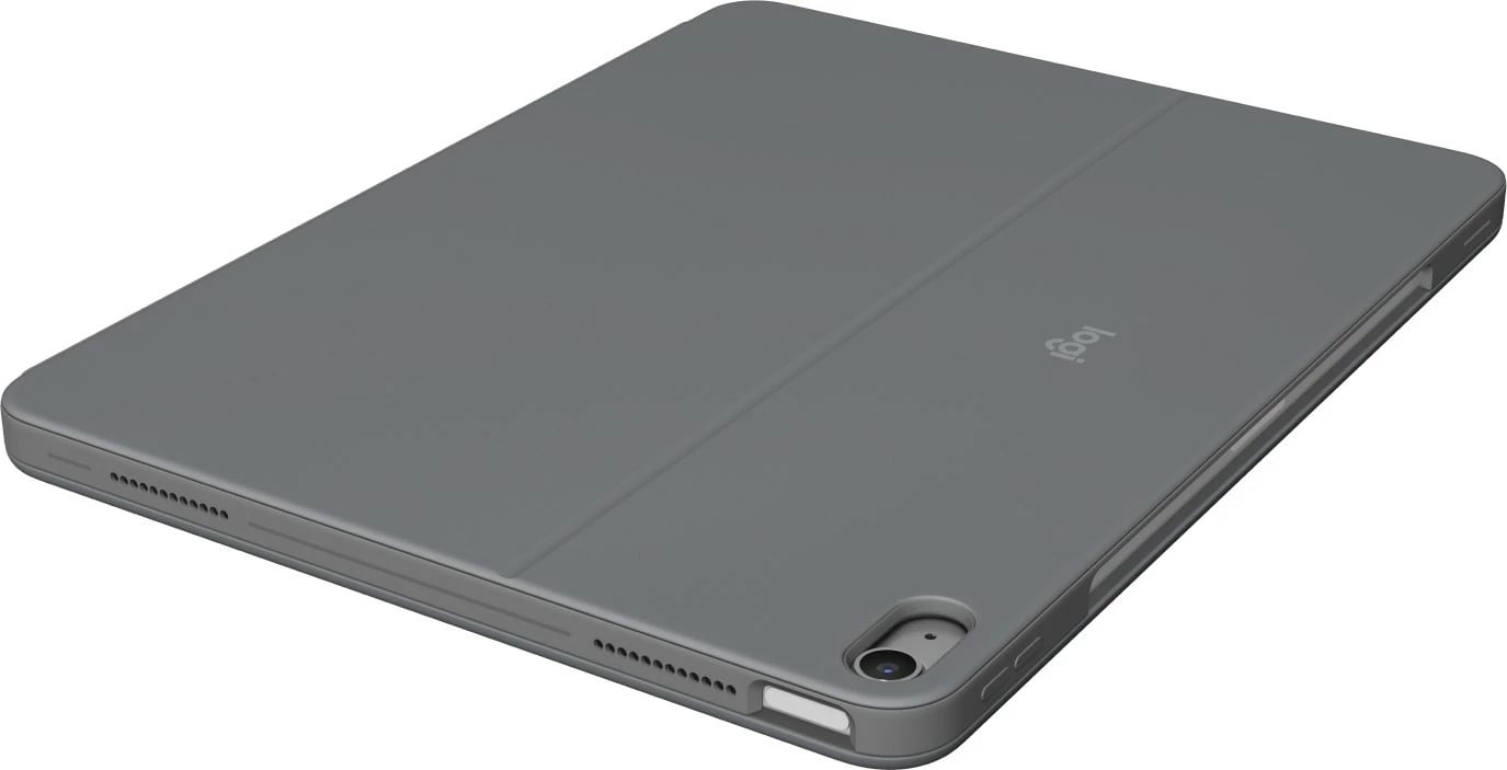 Mbështjellës tastierë Logitech Combo Touch, QWERTZ, Gjermanisht, Trackpad, Gri