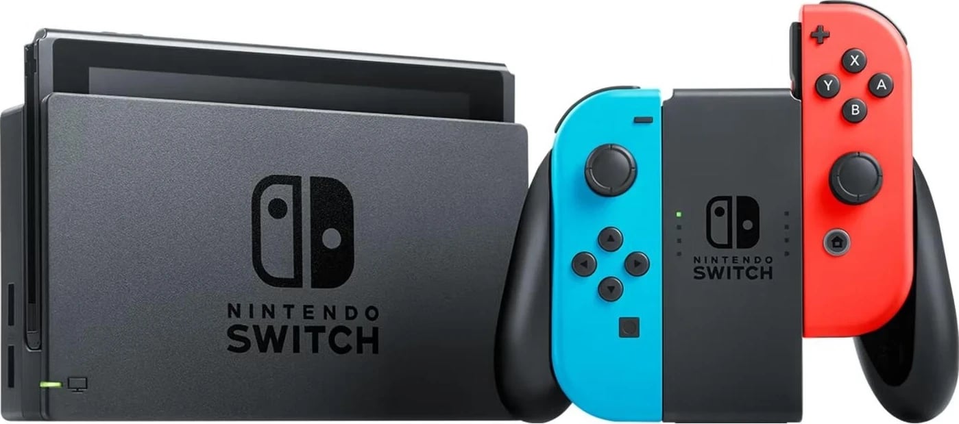 Konsolë Nintendo Switch, 32GB, Joy-Con Neon Blue&Red