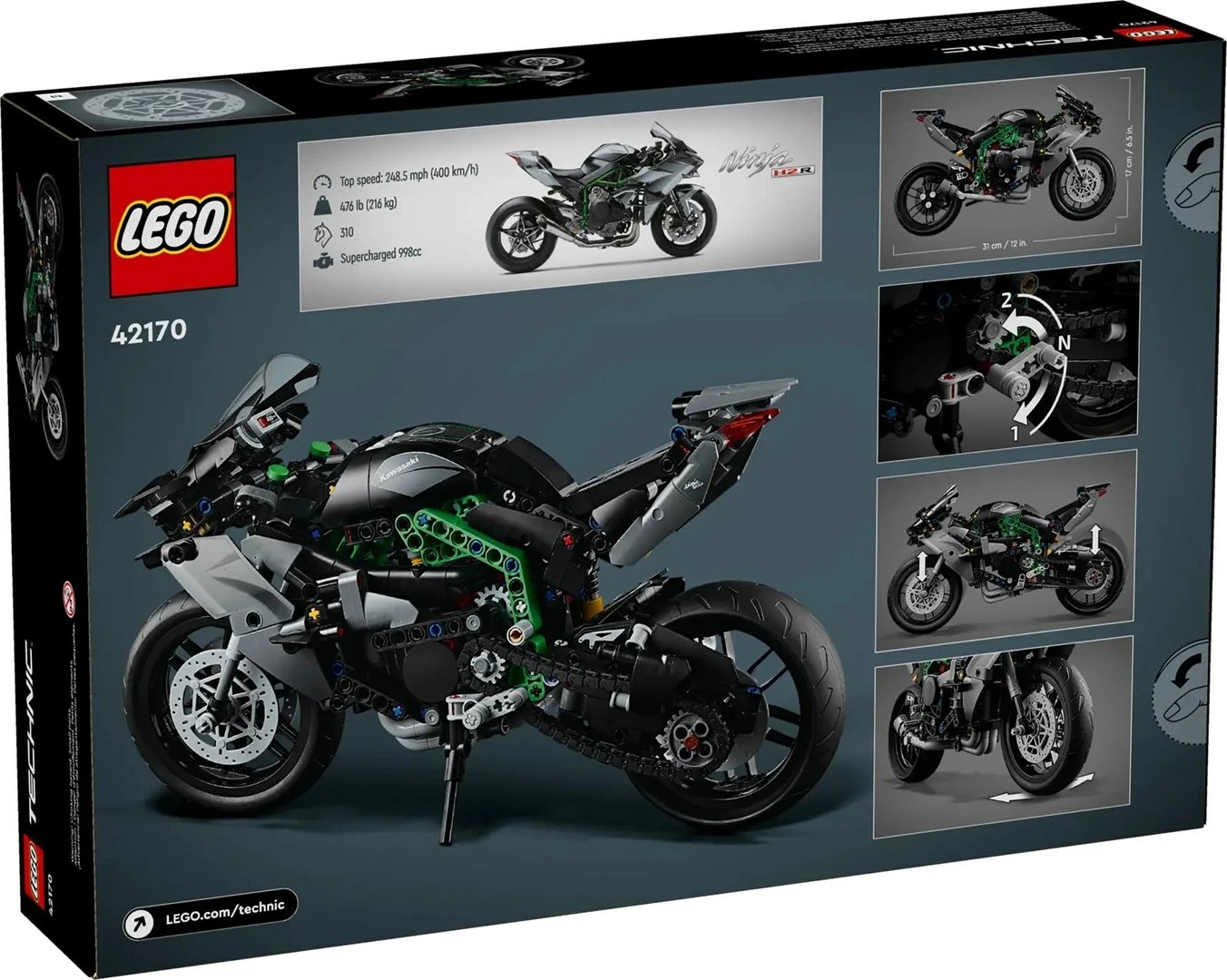 Set LEGO Technic Kawasaki Ninja H2R