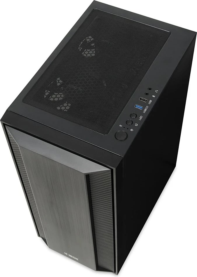 Kasë I-BOX CETUS 906, Midi Tower ATX, e zezë