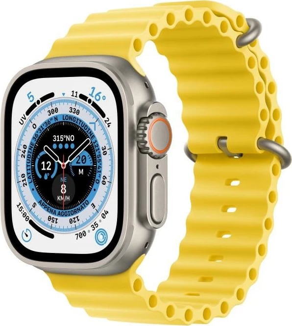 Smartwatch Apple Watch Ultra 49mm, ngjyrë e verdhë