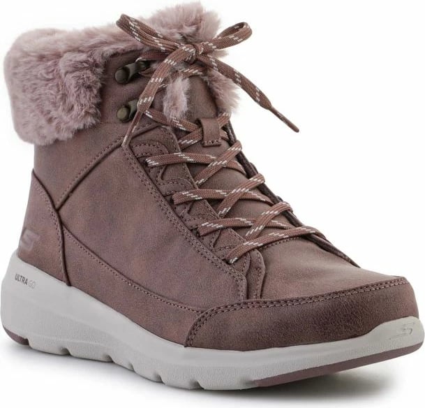 Çizme Skechers Glacial Ultra Cozyly për Femra, Rozë