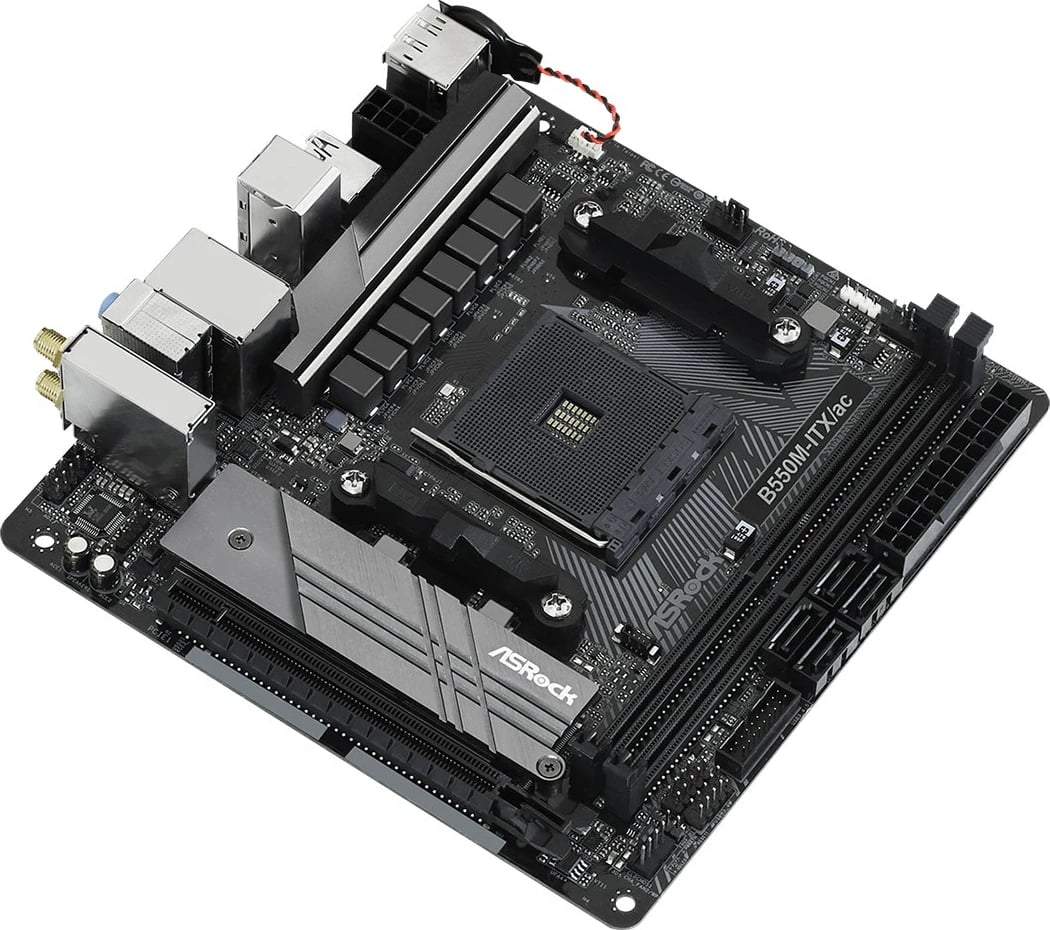 Pllakë amë Asrock B550M-ITX/ac, AMD B550 