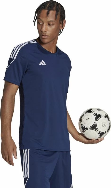 Fanellë futbolli adidas për meshkuj, ngjyrë blu marine