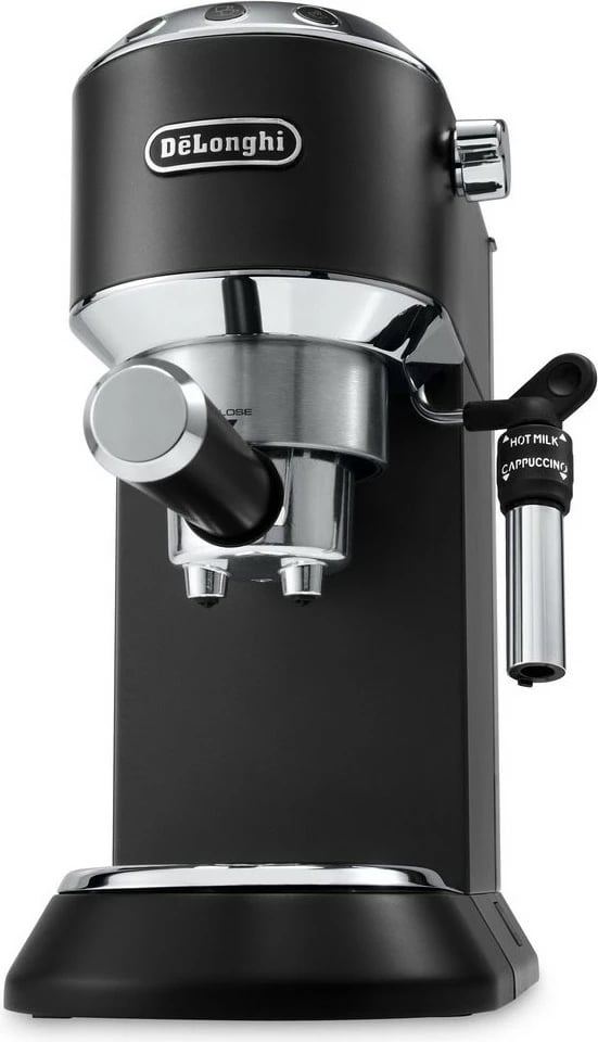 Makinë espresso De’Longhi Dedica Style EC 685.BK, 1.1 L, Coffee pod, Ground coffee, 1300 W, E zezë, Argjend