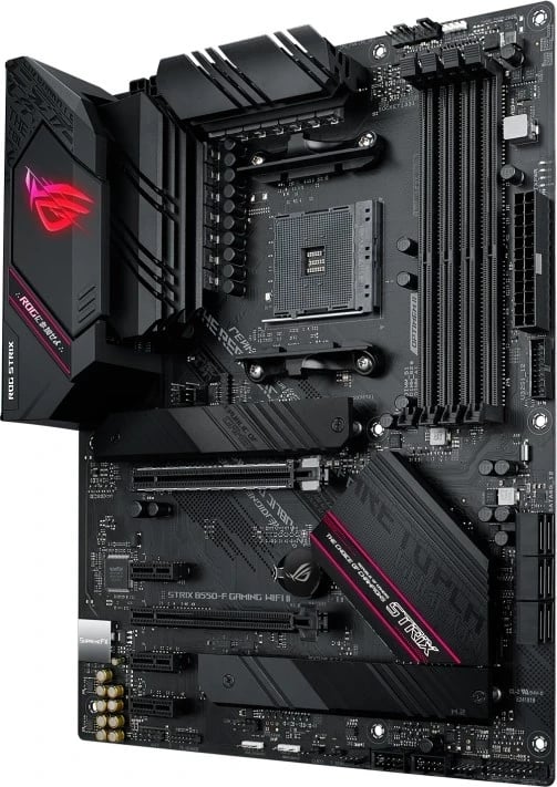 Pllakë amë ASUS Rog Strix B550-F Gaming, Wi-Fi II, AMD B550, i zi