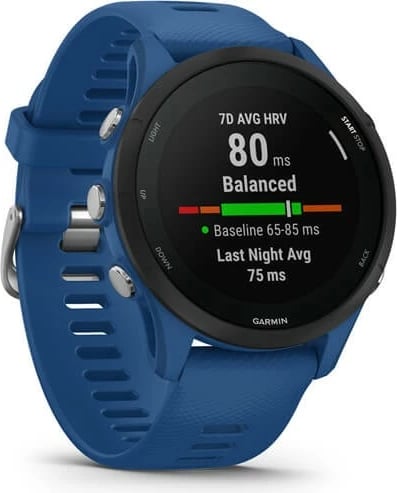 Smartwatch Garmin Forerunner 255, 4 GB, GPS, blu