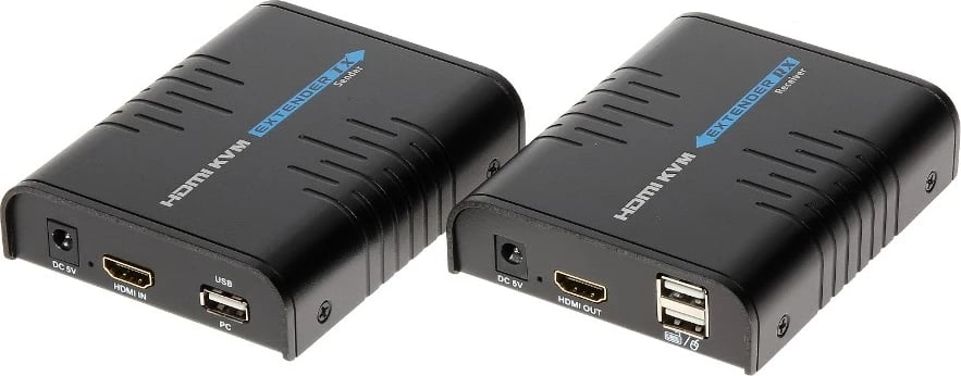 Extender HDMI/RJ45/USB Lenkeng HDMI+USB-EX-100, i zi