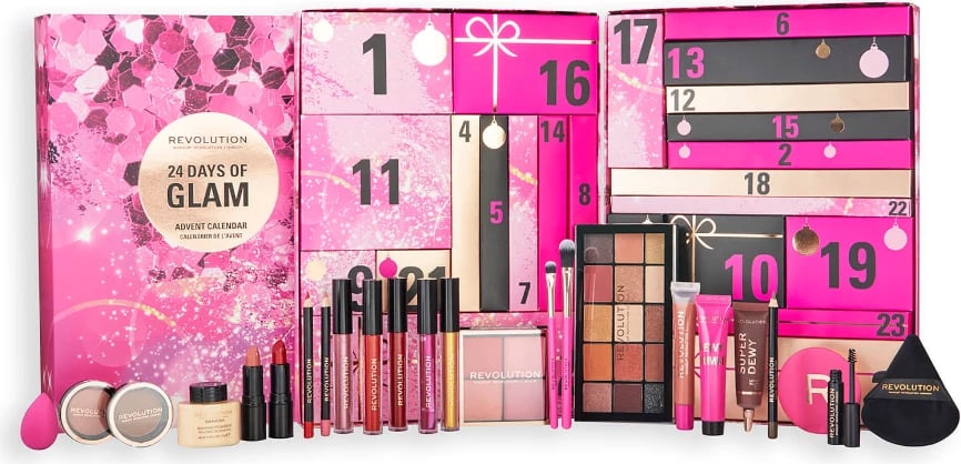 Set Revolution Advent Calendar 24 Days of Glam, 24 cope