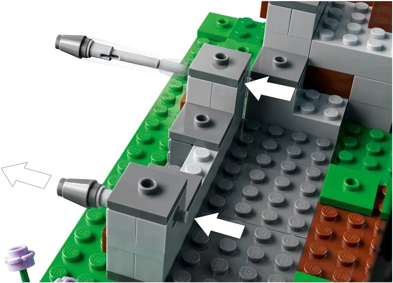 Set lodër Lego, Minecraft 21244