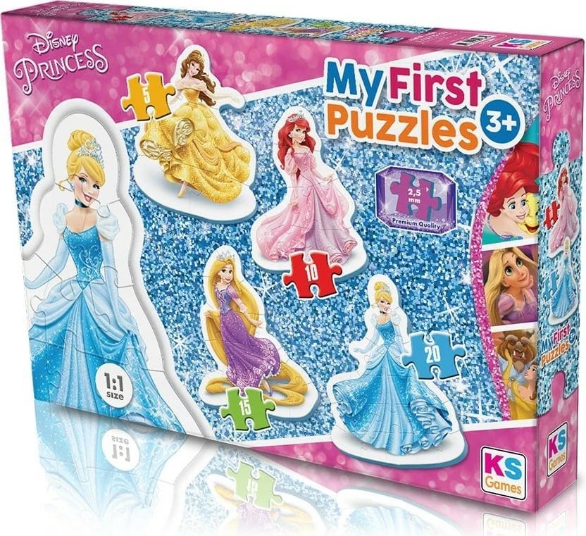 Puzzle për fëmijë KS Games, 4 në 1