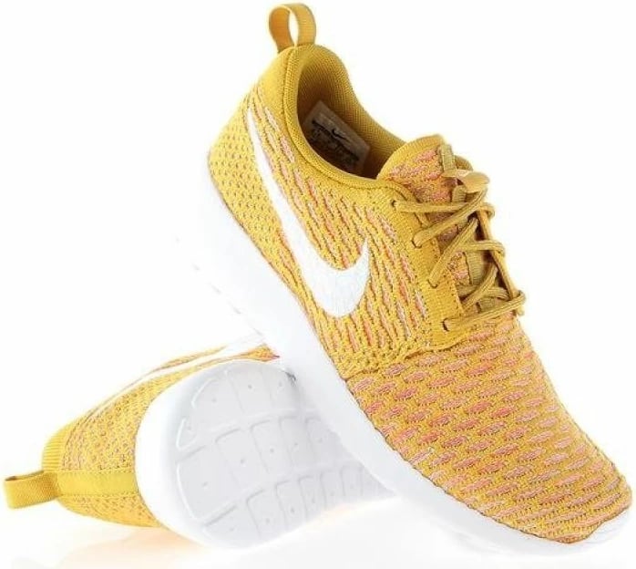 Atlete për femra Nike Rosherun Flyknit, portokalli