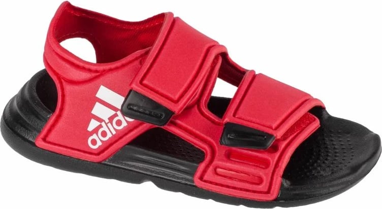 Sandale për fëmijë adidas, të kuqe