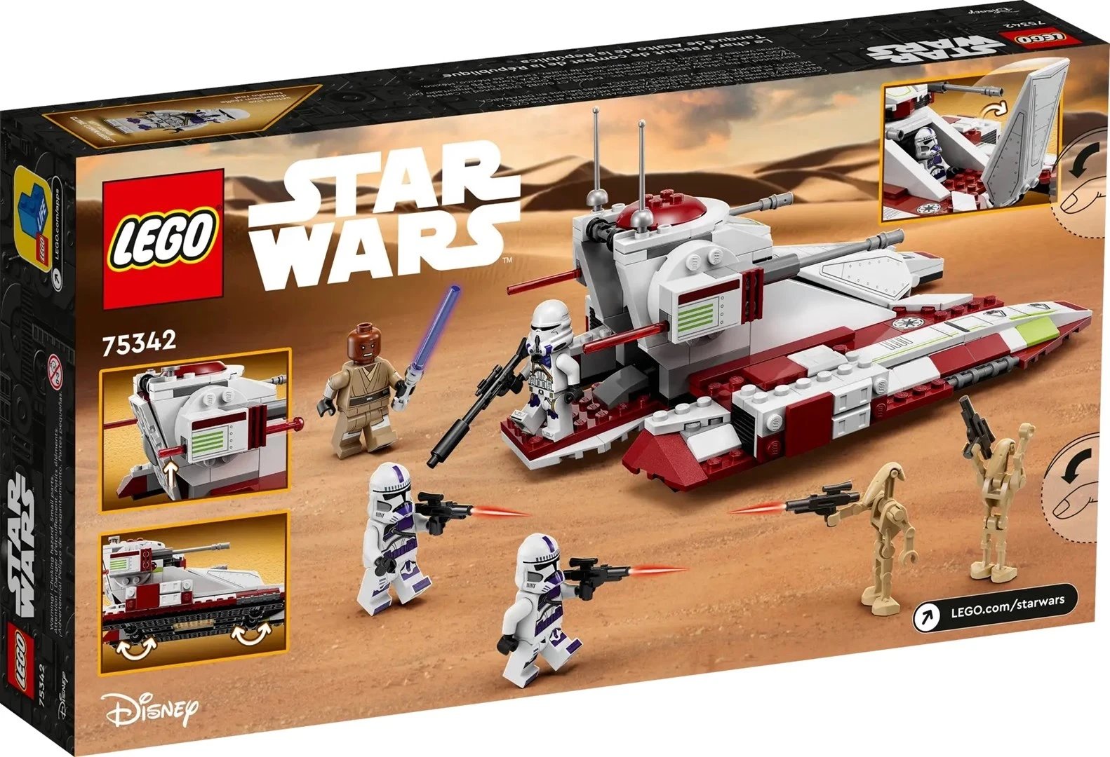 LEGO STAR WARS 75342 Tanku i Republikës