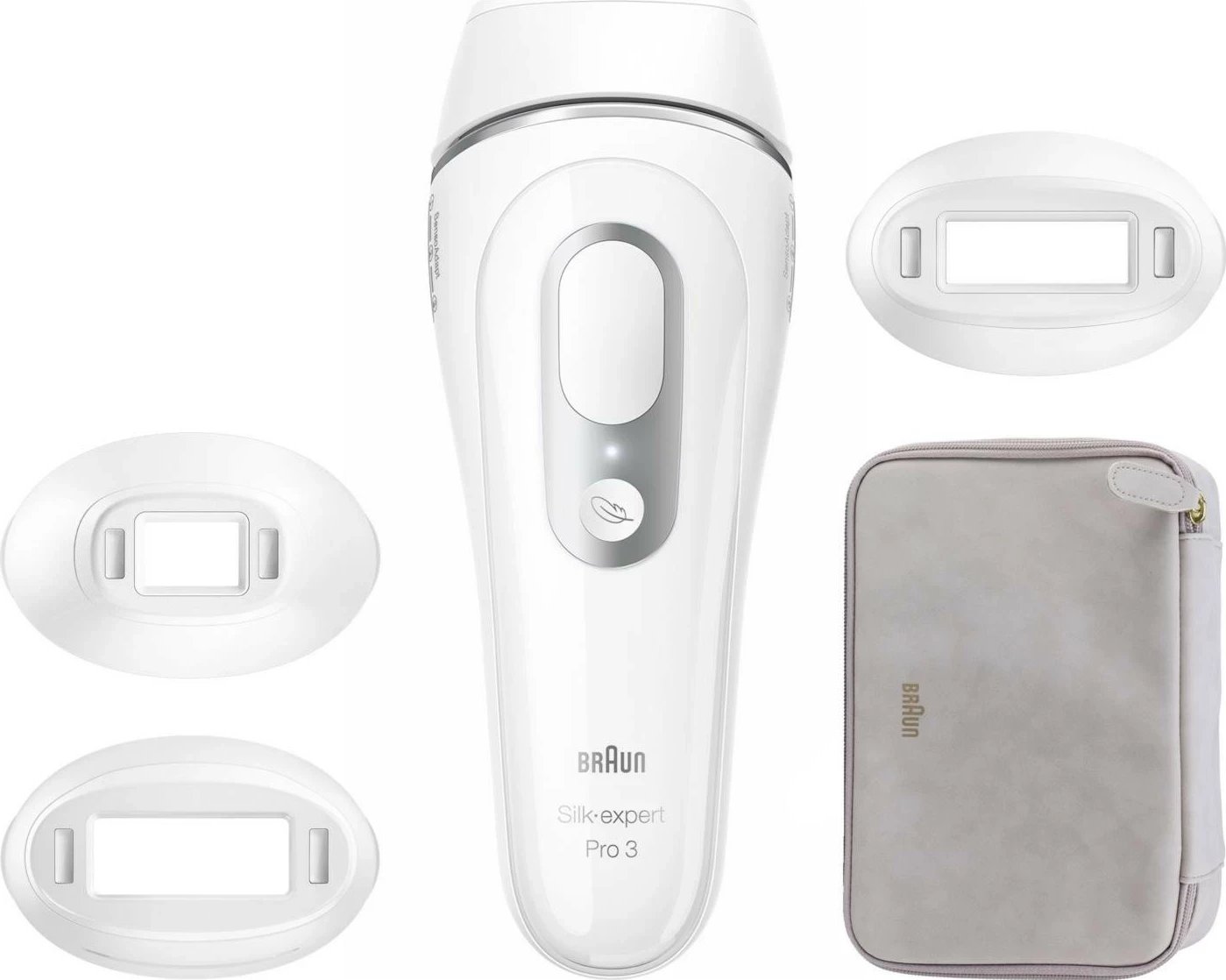 IPL Braun Silk-expert Pro 3 PL3221, 300000 pulse, e bardhë-argjendtë