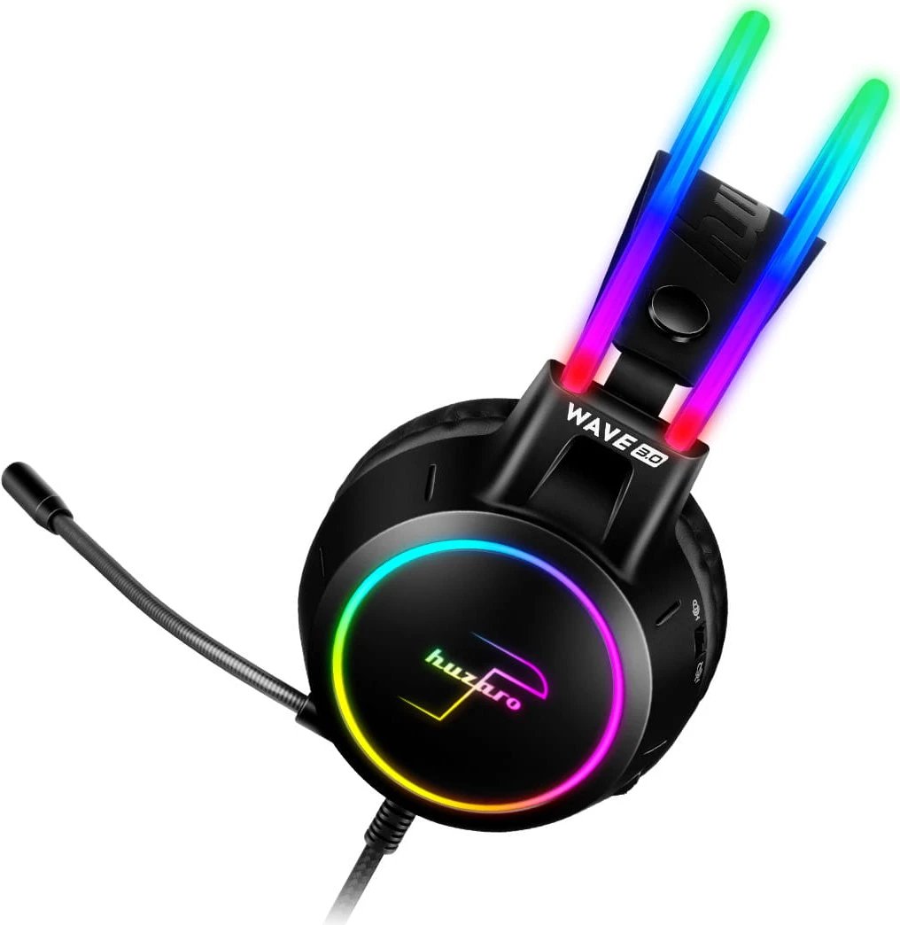 KUFJE GAMING HUZARO HZ-WAVE 3.0 | RGB MIC E ZEZE