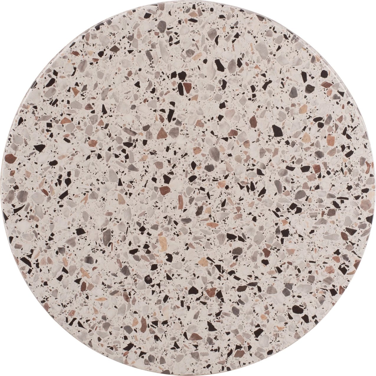 Sipërfaqe Tavoline rrethore, Terrazzo 5766 FH5227.16, Werzalit