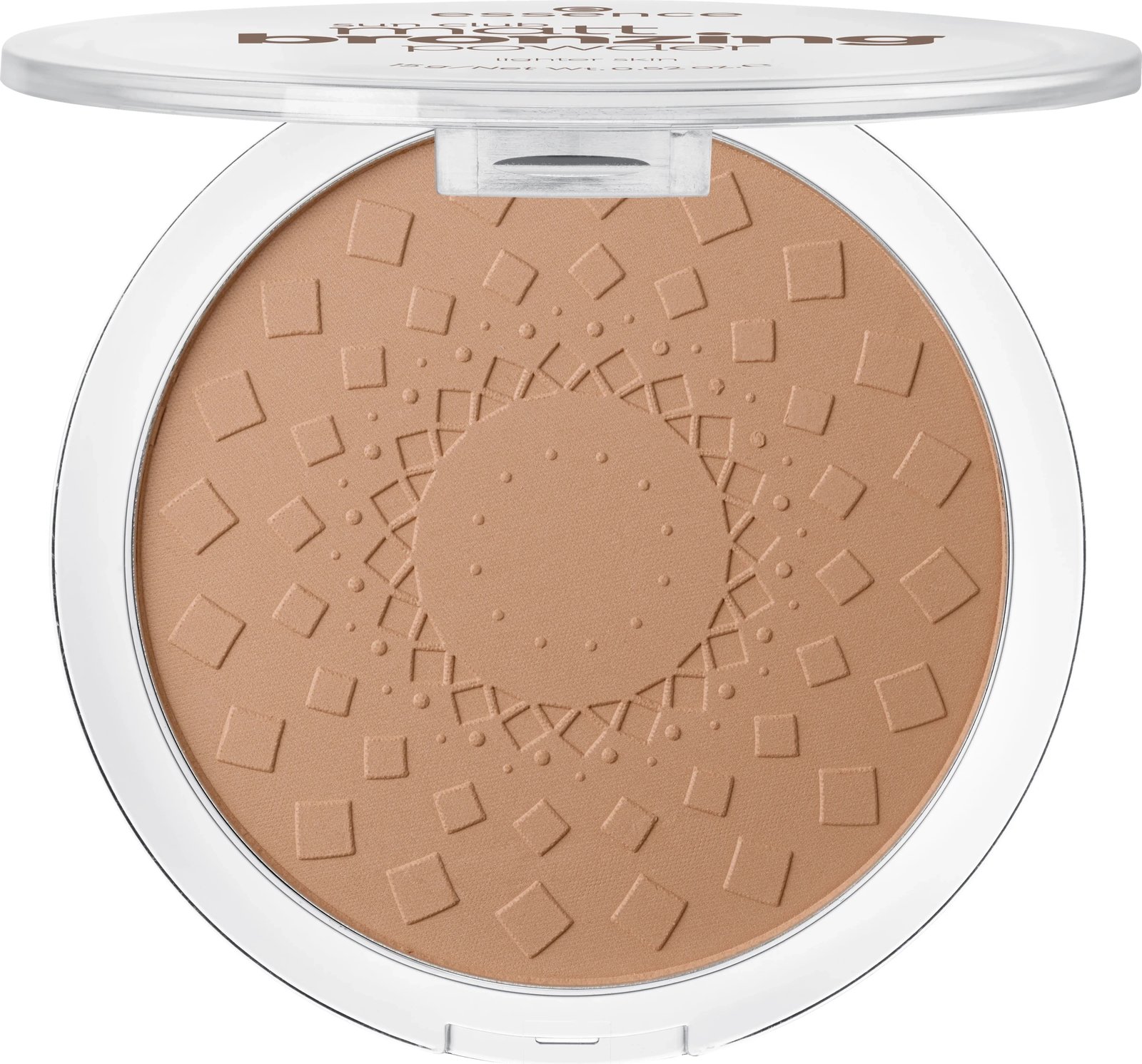 Pudër për faqe Essence Sun Club Matt Bronzing Powder, 02 Sunny, 15g