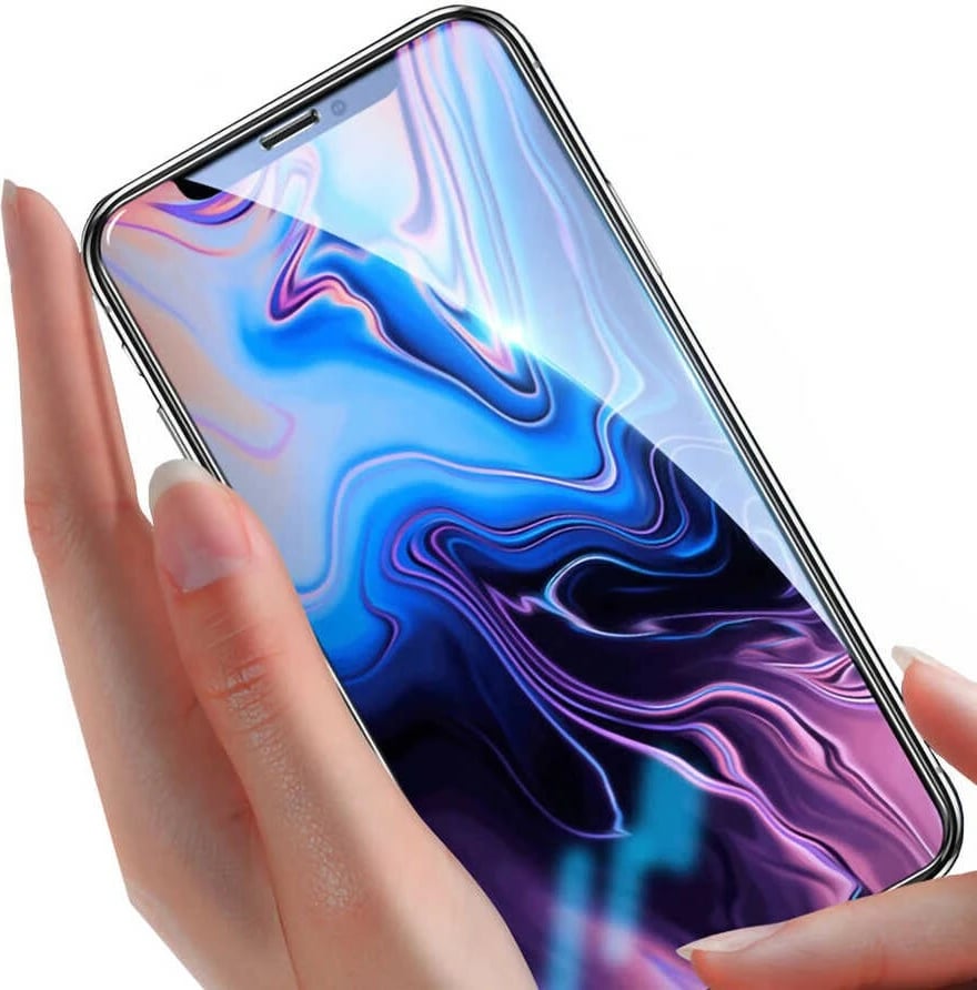 Mbrojtës ekrani për iPhone 11 Megafox Teknoloji, i zi