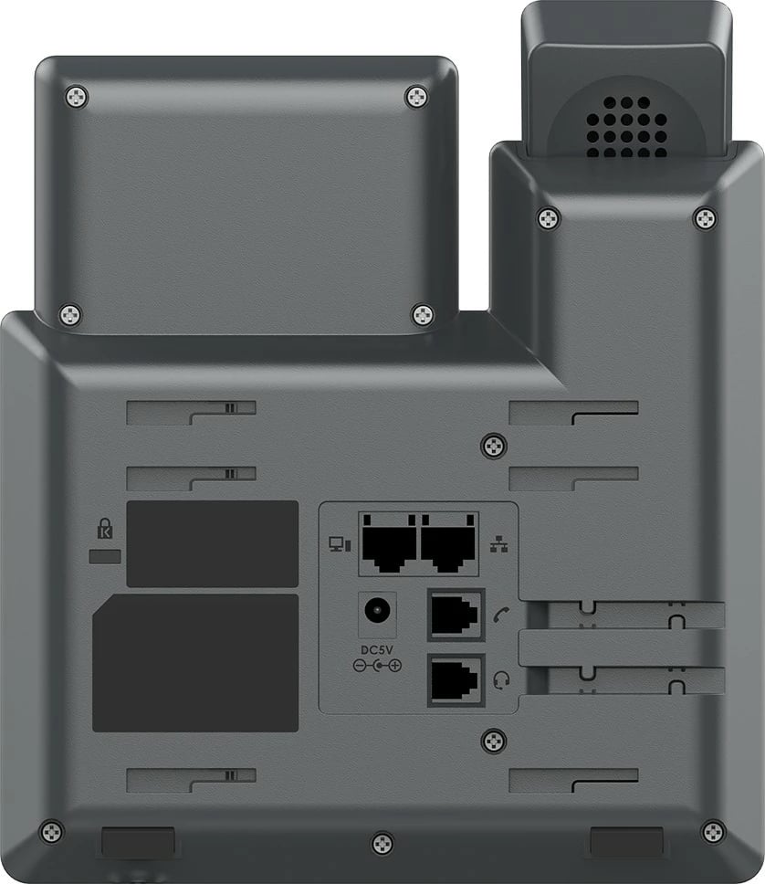 Telefon IP Grandstream GRP2602G, 2 linja, LCD, i zi