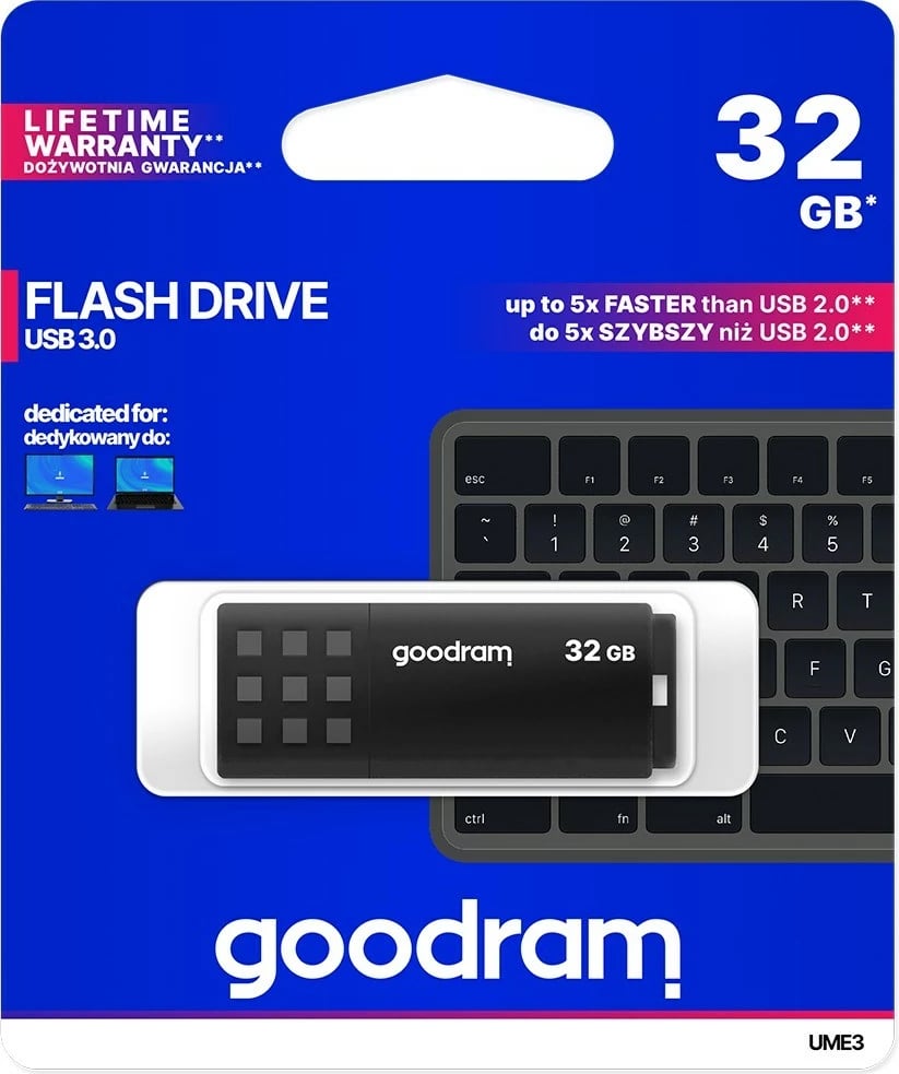 USB Goodram FlashDrive, 32GB, 3.0, i zi 