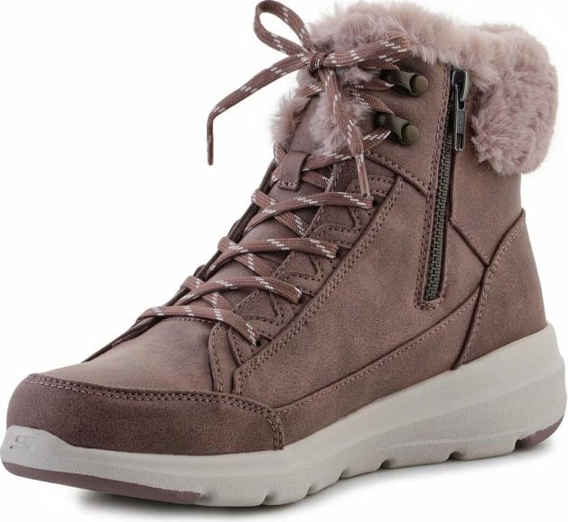 Çizme Skechers Glacial Ultra Cozyly për Femra, Rozë