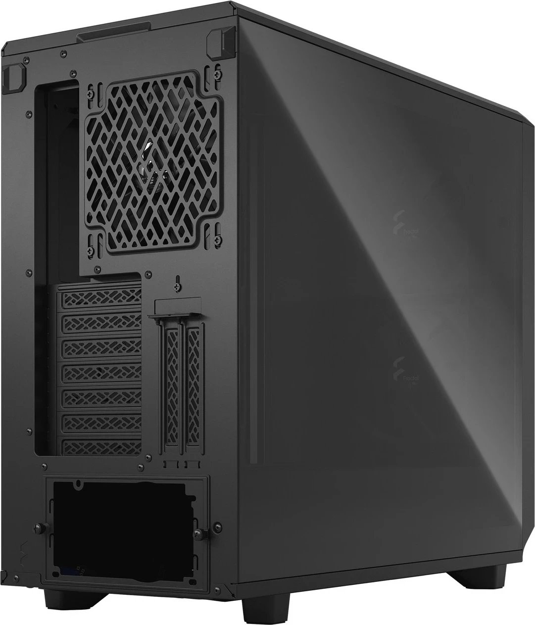 Kasë Fractal Design Meshify 2 TG Light Tint, Midi Tower, e zezë