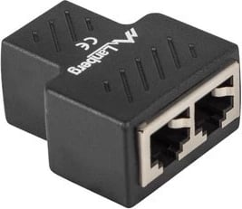 Konektor i rrjetit Lanberg,  RJ45-2x RJ45