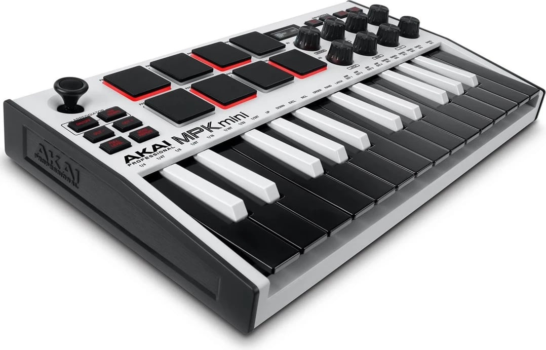 Tastierë Kontrolluese AKAI MPK Mini MK3, MIDI USB, e Zezë dhe e Bardhë