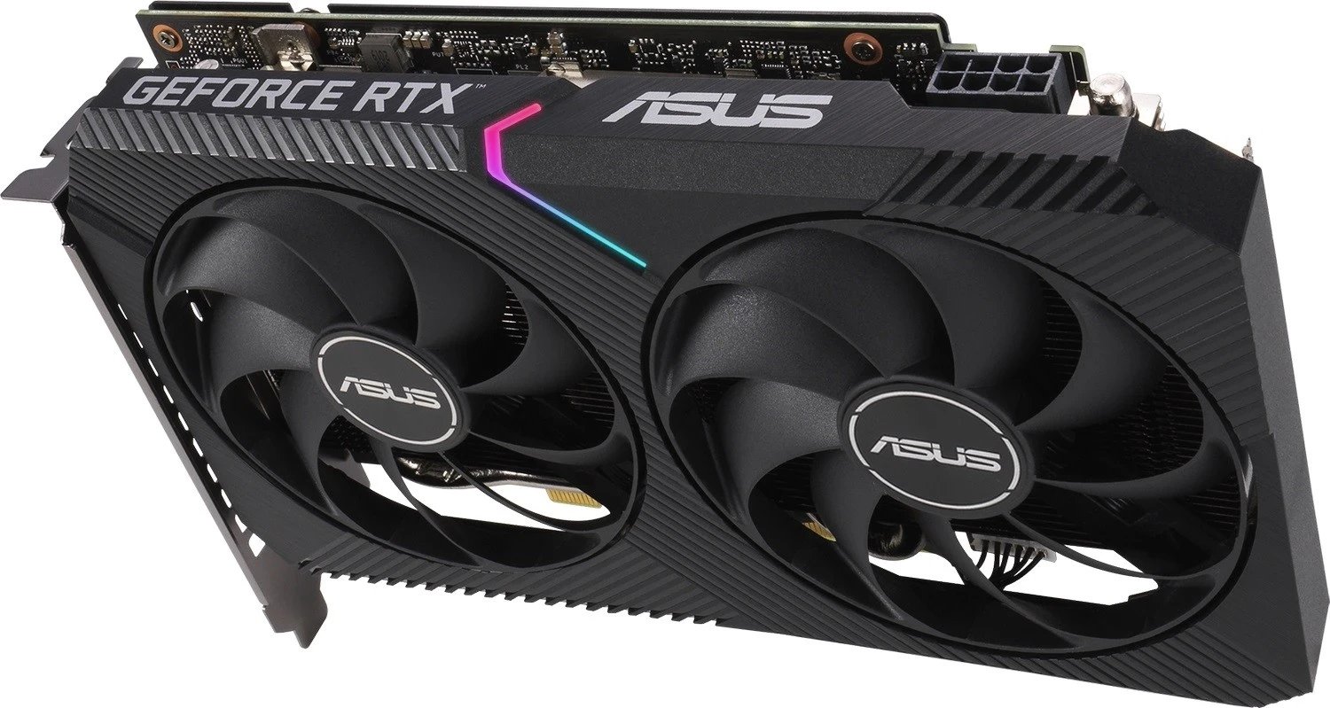 Kartë grafike Asus GeForce RTX 3060 Dual, 12GB, e zezë