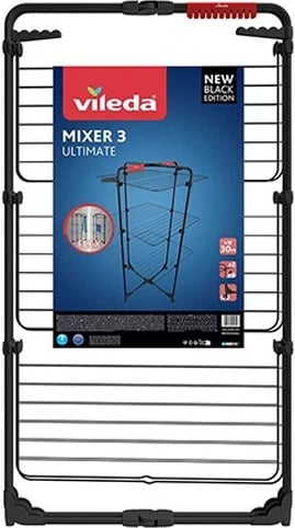 Tharëse rrobash Vileda Mixer 3 Ultimate, e zezë