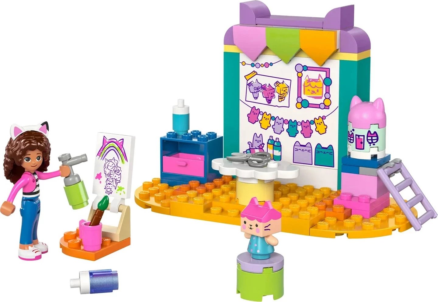 Set LEGO Gabby’s Dollhouse 10795, 60 elemente, 2 minifigura