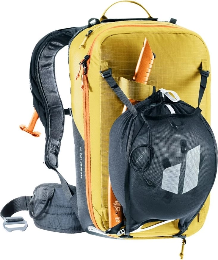 Çantë shpine Deuter Alproof Lite 22, për sport, Portokalli