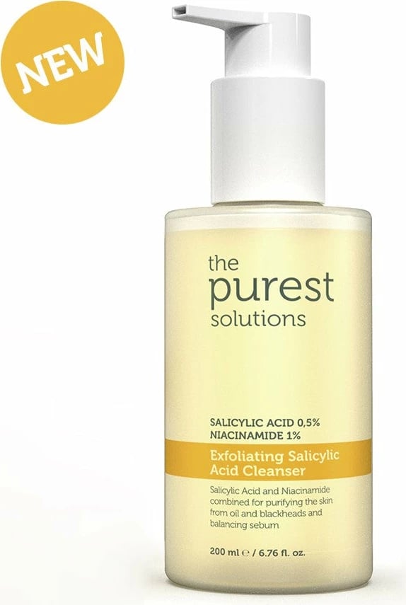 Exfoliating Salicylic Acid Cleanser 0,5 % Salicylic Acid, 1%Niacinamide - The Purest Solutions