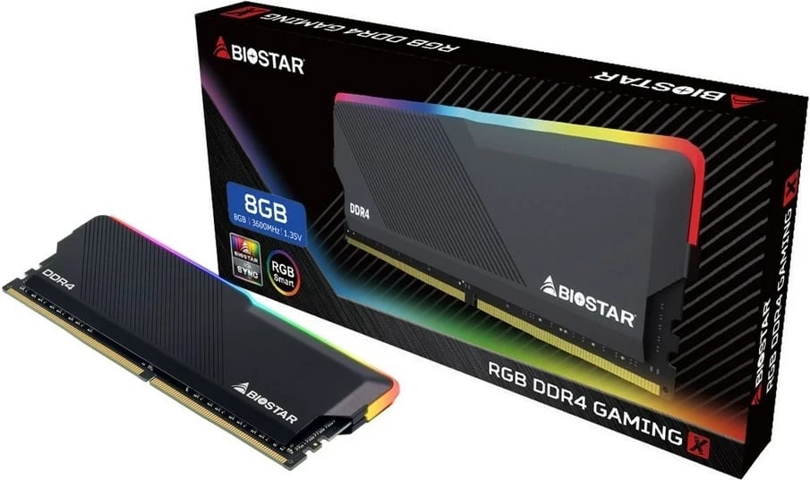 RAM Memorje Biostar RGB DDR4 GAMING X 8 GB 3600 MHz