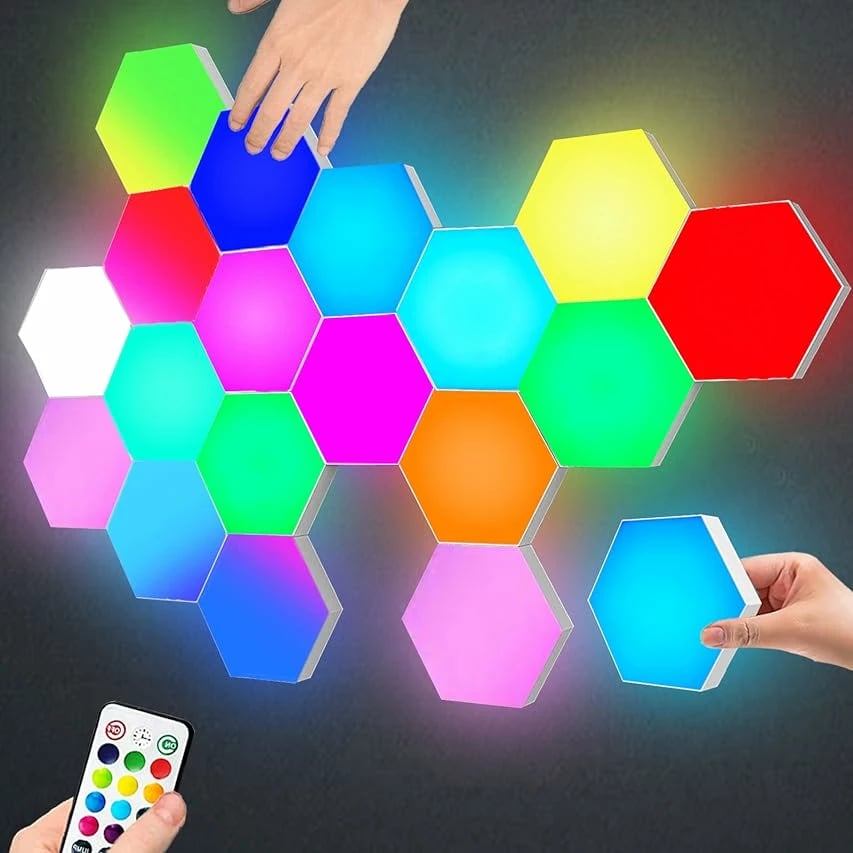 Hexagon RGB Gaming LED