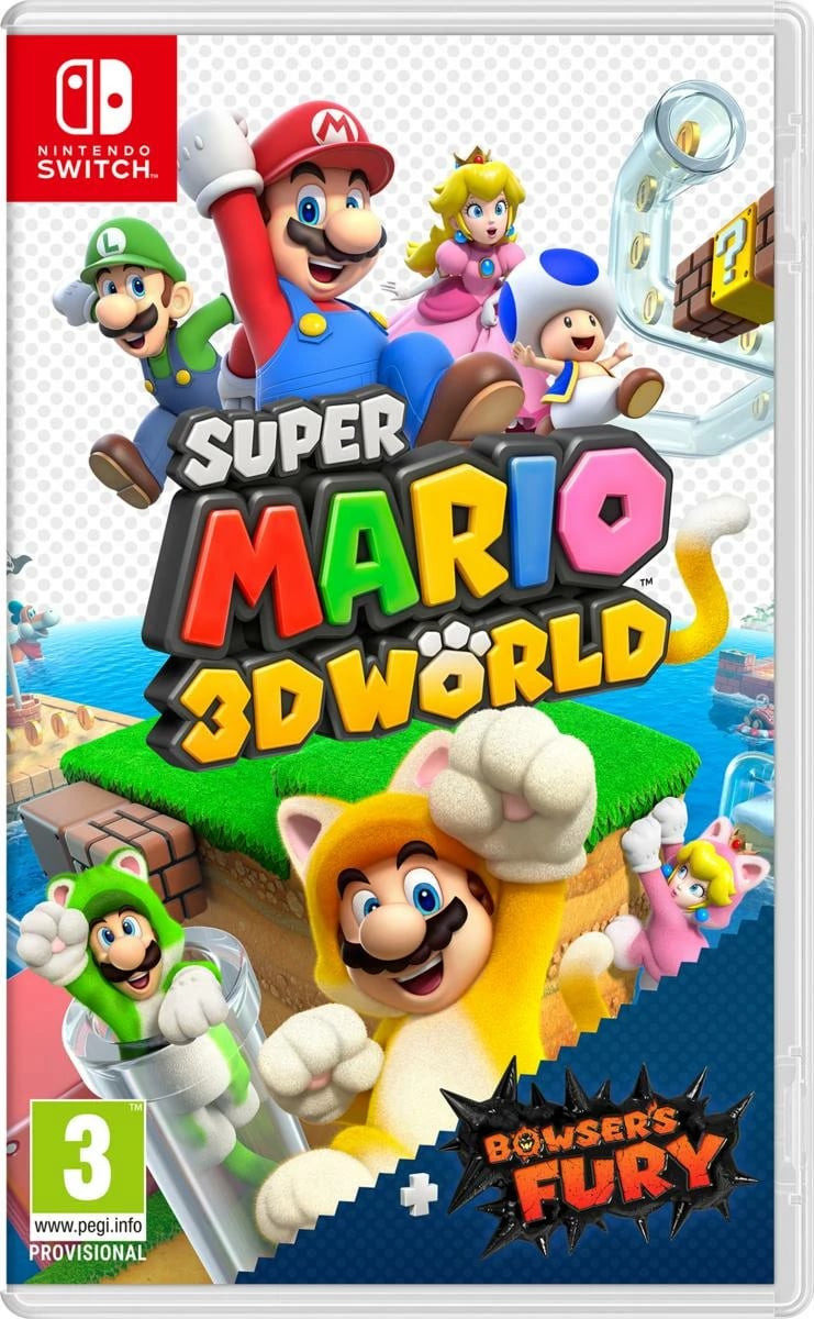 Lojë Nintendo Switch Super Mario 3D World + Bowser's Fury