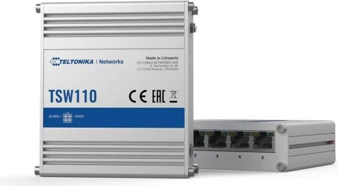 Switch Teltonika TSW110, 5x RJ45, 1000MB/s